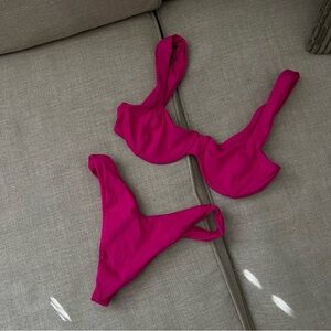 Pink Tori + Cabana Bikini by L*SPACE